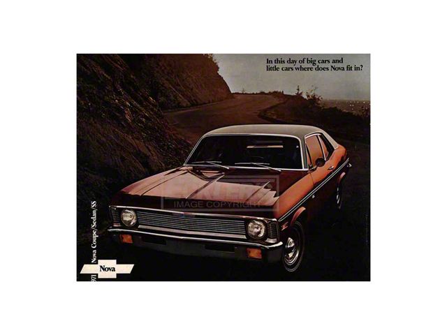 1971 Nova Color Sales Brochure