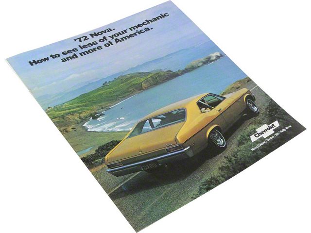 1972 Nova Color Sales Brochure