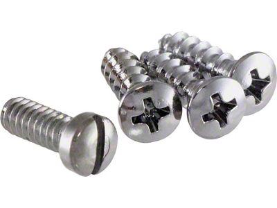 Screw Set, Sun Visor Support, Coupe (65-68 Chevy II; 69-73 Nova)