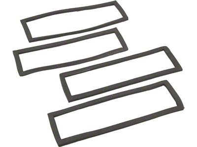 Nova Side Marker Light Gaskets, Front & Rear, 1970-1974
