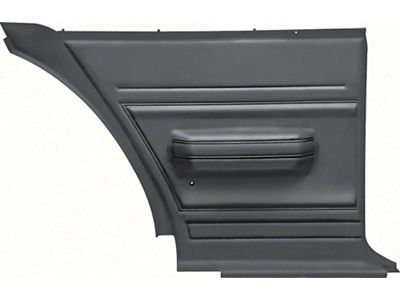 Nova Side Trim Panel, Rear, Deluxe, 2 Door, Left, 1975-1979