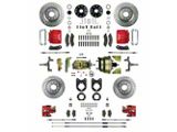 Nova - Signature Series Big Brake Four Wheel Disc Conversion, Drop Spindle, Staggered, Power, 1968-1974