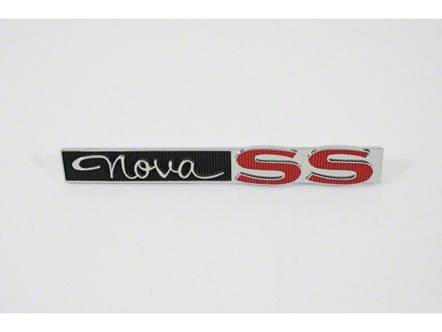 Nova SS Trunk Emblem, Show Quality 1963-1964