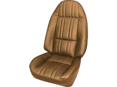 Nova, Standard Front Bucket Seat Covers, Vinyl, 1977-1979