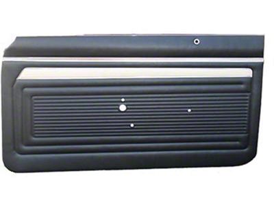 Nova, Standard, Front Pre-Assembled Door Panels, 1969
