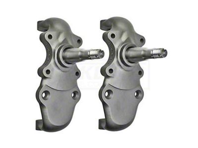 Nova Steering Spindles, 2 Drop, For Cars With Factory DiscBrakes, 1962-1967