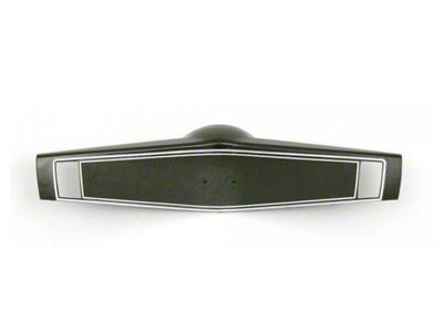 Nova Steering Wheel Horn Pad, Dark Green, 1970