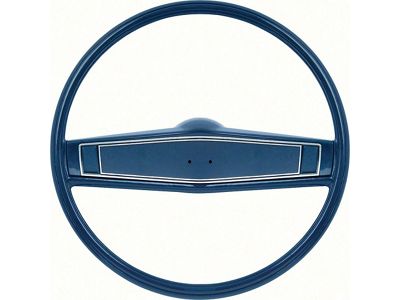 Nova Steering Wheel Kit, Standard, Dark Blue with Dark BlueShroud, 1969-1970