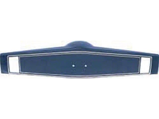 Nova Steering Wheel Shroud, Two Button, Dark Blue, 1969-1970