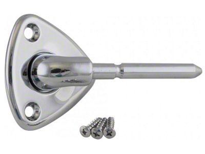 Nova Sunvisor Brackets, Chrome, 1971-81