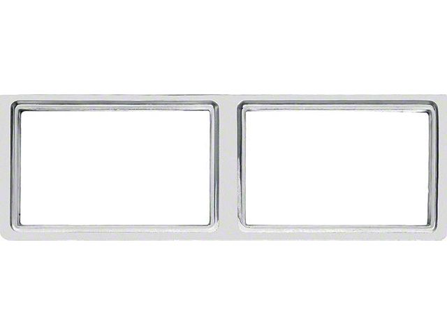 Nova Taillight Bezel, Standard, Left, 1975-1979