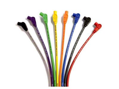 Nova Taylor Plug Wires, Spiro-Pro Custom, Red, 283/327, 1978-1979