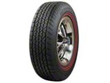 Nova Tire, 6.95/14 With 3/8 Dual Red Stripe, Goodyear Power Cushion Bias Ply, 1965-1967