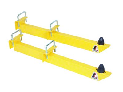 Nova Universal Traction Bar, Yellow Powder Coat, 1967-1981