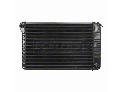 Nova US Radiator, Copper And Brass, Standard Duty, For CarsWith 250CI L6 And 262CI And 350CI V8, Automatic Transmission Two Row, 1975-1978