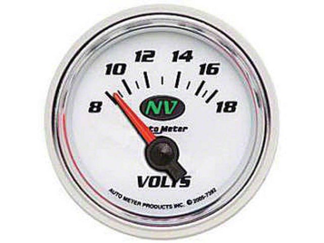 Nova Voltmeter Gauge, NV2, AutoMeter