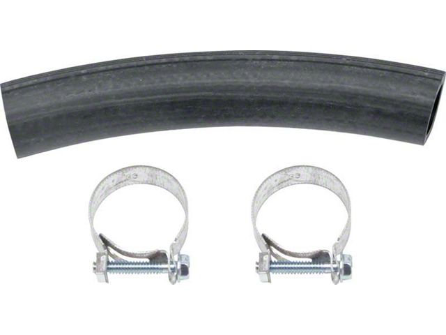 Water Pump Bypass Hose with Clamps (69-74 Big Block V8 Nova)