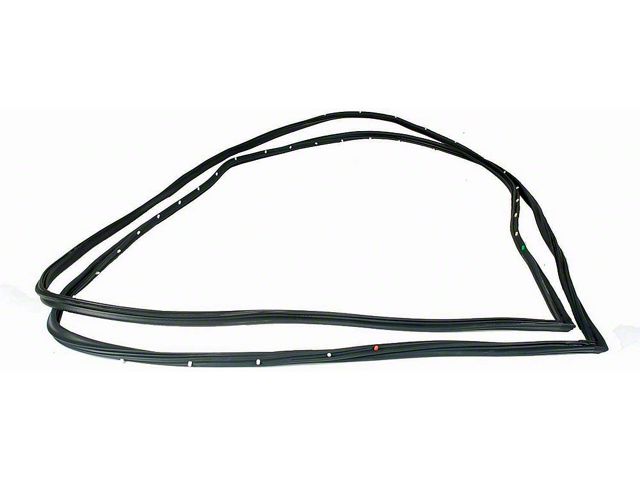 Nova Weatherstrip, Door, 2 Door, 1968-1972