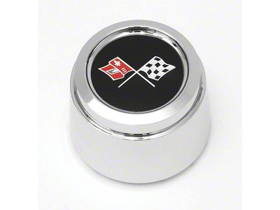 Nova Wheel Center Cap, Chrome, With Emblem, For Cars With Aluminum Wheels, 1978