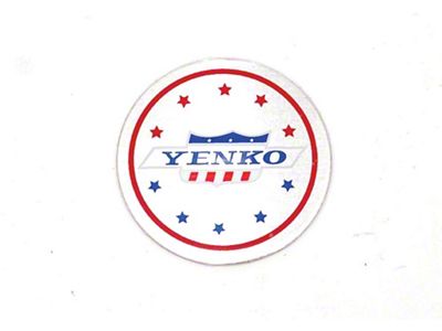 Nova Wheel Ornament Decal, Yenko, 1967-81