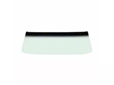 Nova Windshield, Tinted With Shade Band, Four Door Sedan, 1975-1979