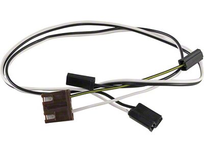 Nova Wiper Washer Motor Harness, For 2-Speed Wiper With Washer Pump, 1963