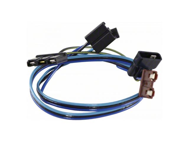 Nova Wiper Washer Motor Harness, For 2-Speed Wiper With Washer Pump, 1964