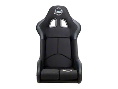 NRG Innovations FIA Competition Free Driving Position Bucket Seat; Black Fabric (Universal; Some Adaptation May Be Required)