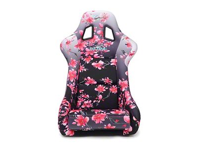 NRG Innovations Prisma Large Bucket Seat; Sakura Vegan (Universal; Some Adaptation May Be Required)