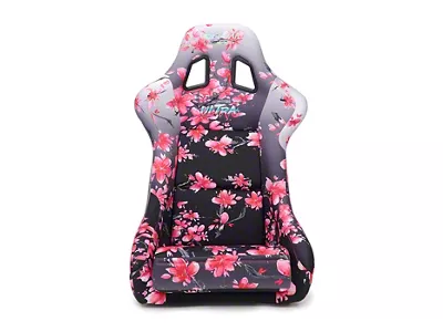 NRG Innovations Prisma Medium Bucket Seat; Sakura Vegan (Universal; Some Adaptation May Be Required)