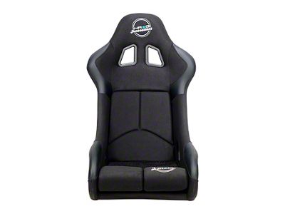 NRG Innovations FIA Competition Free Driving Position Bucket Seat; Black Fabric (Universal; Some Adaptation May Be Required)