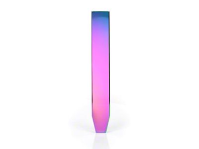 NRG Innovations B.A.J Tall Shift Knob; Neo Chrome; M12x1.25 Thread (Universal; Some Adaptation May Be Required)