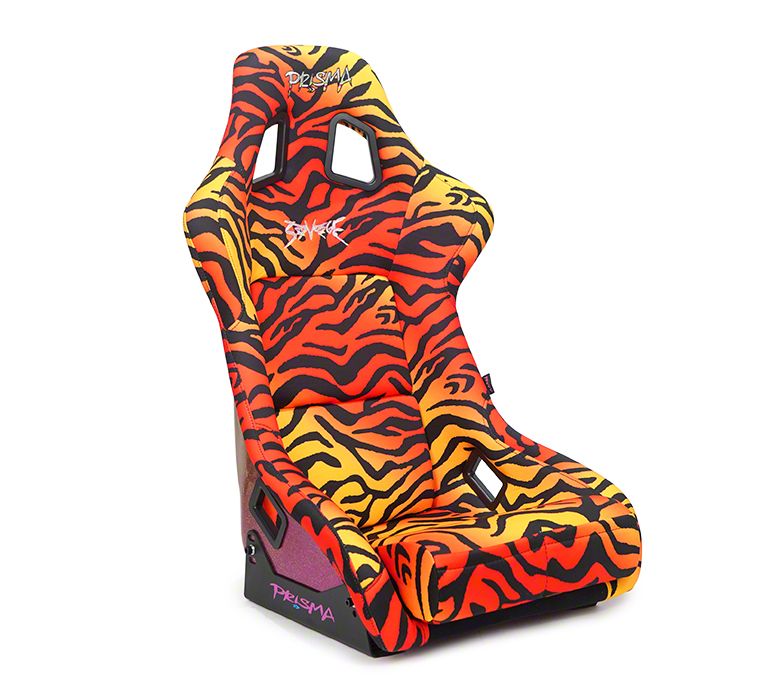 NRG Innovations Ecklers Prisma Savage Medium Bucket Seat; White