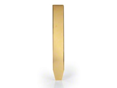 NRG Innovations B.A.J Tall Shift Knob; Chrome Gold; M12x1.25 Thread (Universal; Some Adaptation May Be Required)