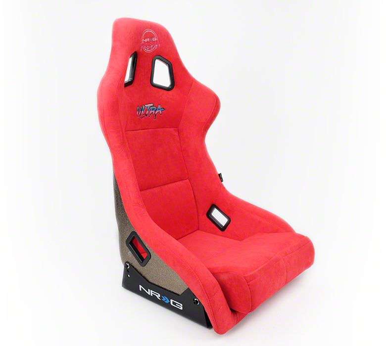 NRG Innovations Ecklers Prisma Ultra Large Bucket Seat; Red