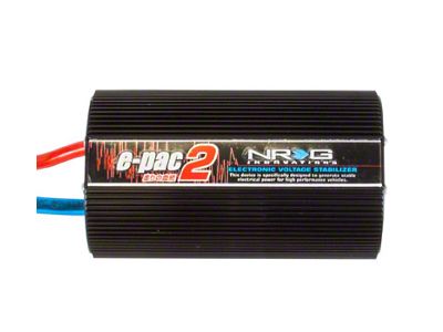 NRG Innovations Electronic Voltage Stabilizer; Black (Universal; Some Adaptation May Be Required)