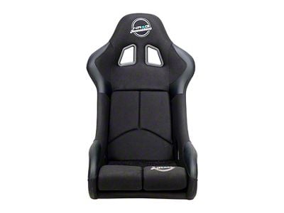 NRG Innovations FIA Competition Free Driving Position Bucket Seat; Black Fabric (Universal; Some Adaptation May Be Required)