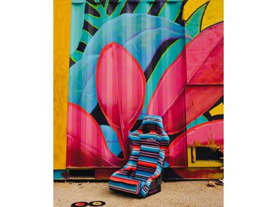 NRG Innovations Prisma Ultra Large Bucket Seat; Bajacali Vegan (Universal; Some Adaptation May Be Required)