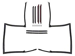 T-Top Weatherstrip and Molding Set; 8 Piece Set; OER Reproduction (82-92 Camaro)