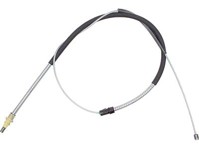 1975-1981 Camaro Rear Park Brake Cable; with Drum Brake; LH Drivers Side