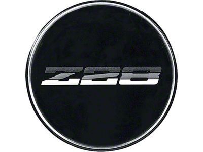 1982-1986 Camaro Wheel Center Cap Insert; N90 Aluminum; Silver