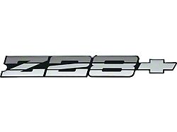 Rear Panel Emblem; Tri-Color Gray (85-87 Camaro)