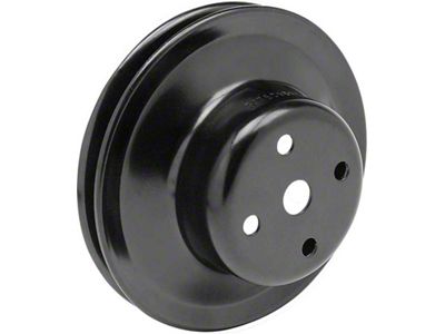 1970 Camaro Water Pump Pulley; Long Pump; Shallow Single Groove; 6-1/4-Inch O.D.; 3976059
