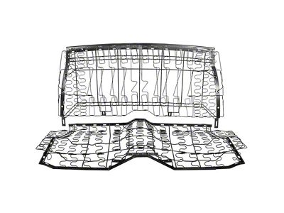 1967-1969 Camaro Rear Seat Frame and Spring Set; Coupe; Standard Interior
