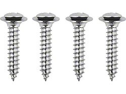 1968-1969 Camaro Interior Pillar Post Molding Screw Set; 4 Piece Set