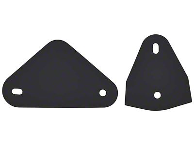 1968-1969 Camaro Door Window Plate Gaskets; Pair