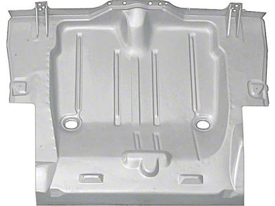 1969 Camaro Complete Trunk Floor; For Deep Tubs; with Weld-Thru Primer