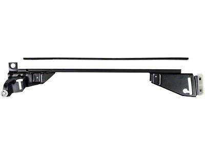 1967 Camaro Door Window Track Assembly; LH Drivers Side