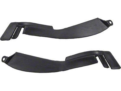 1970-1981 Camaro Windshield Lower Corner Molding Connectors; RH and LH; Pair
