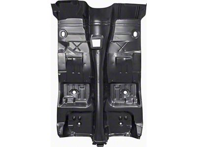 1975-1981 Camaro Complete Floor Pan Assembly; with Bracing, Toe Board; Manual Trans